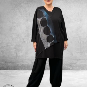 FRENZI Tuniek Bollen Wit/Blauw