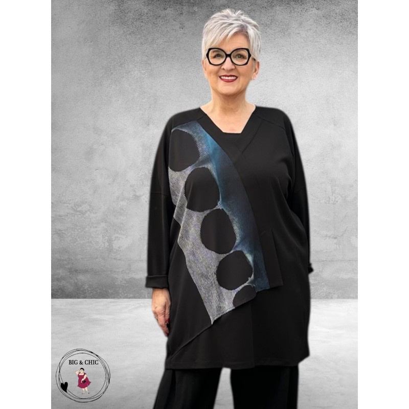 FRENZI Tuniek Bollen Wit/Blauw