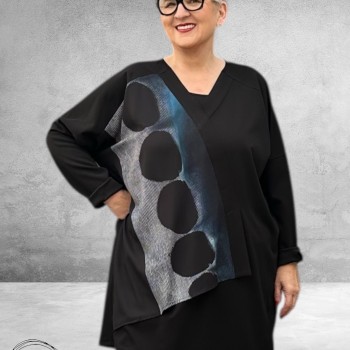 FRENZI Tuniek Bollen Wit/Blauw