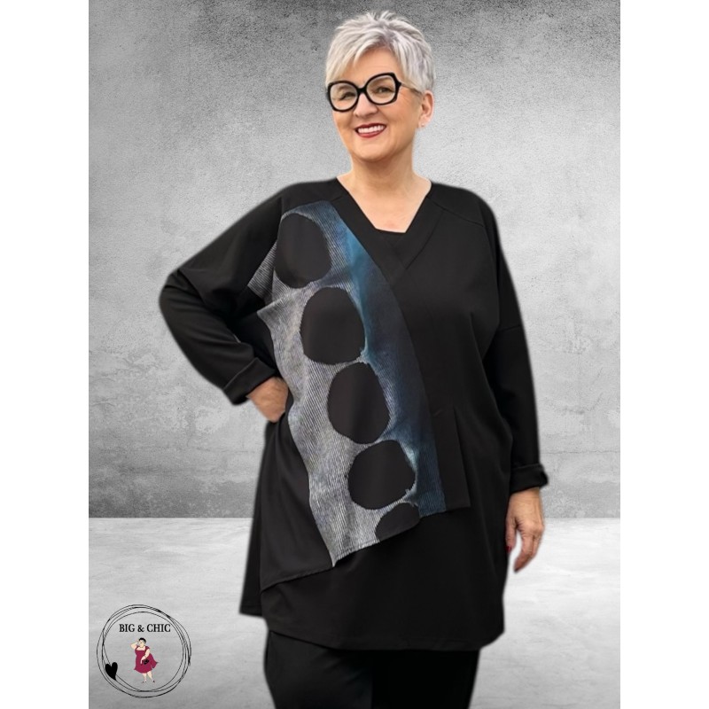 FRENZI Tuniek Bollen Wit/Blauw