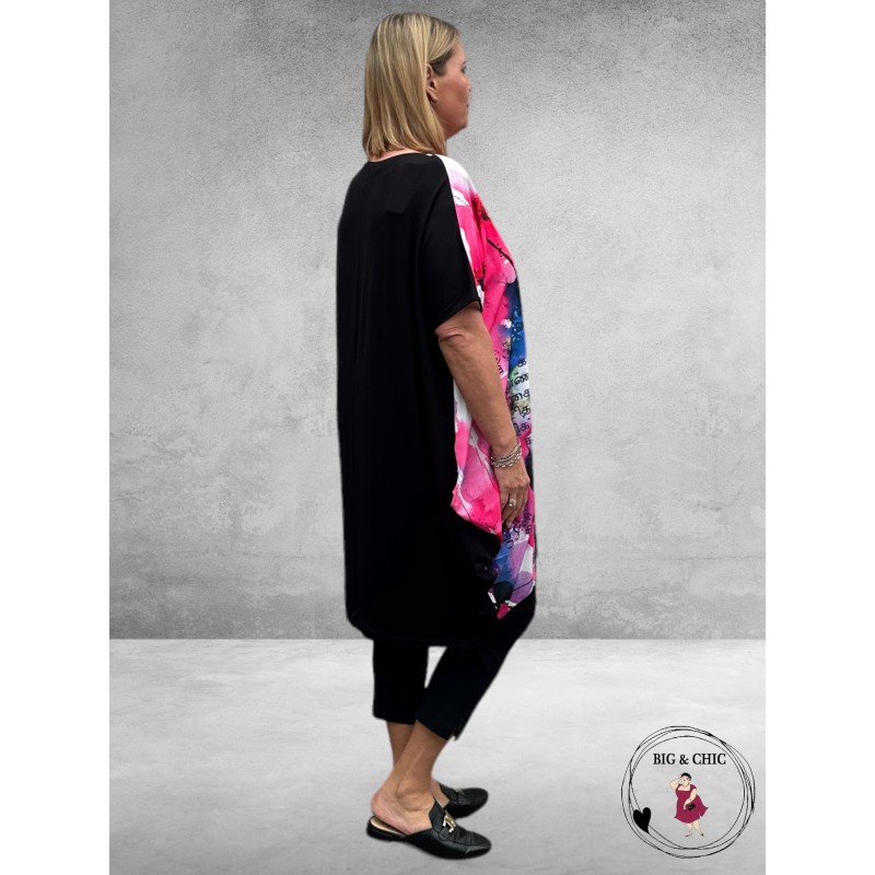 FRENZI Tuniek Zwart/Rose