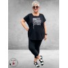 GOZZIP T-Shirt Lilian Zwart