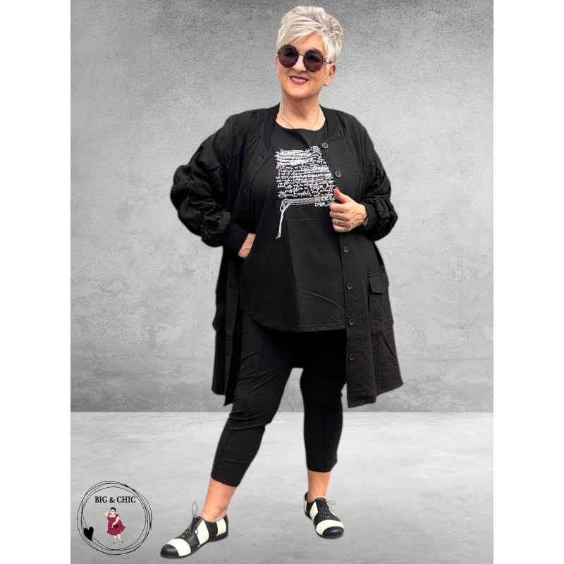 GOZZIP T-Shirt Lilian Zwart