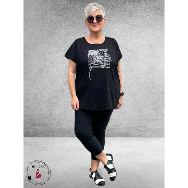 GOZZIP T-Shirt Lilian Zwart
