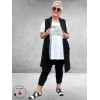 GOZZIP Waistcoat Mouna Zwart