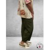 GOZZIP Baggy Broek Clara Kaki