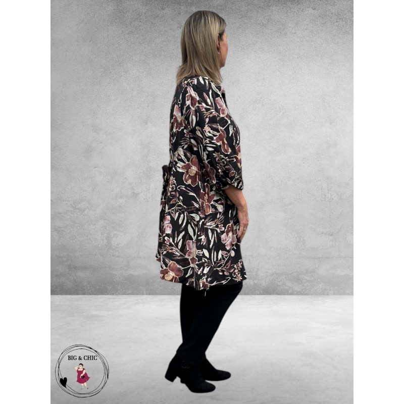 GOZZIP Tuniek/Doorknoop Blouse Agnete