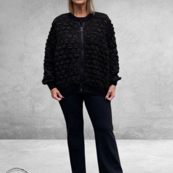 GOZZIP Bomber Jas Elin Zwart