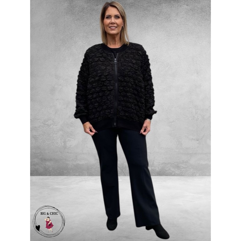 GOZZIP Bomber Jas Elin Zwart