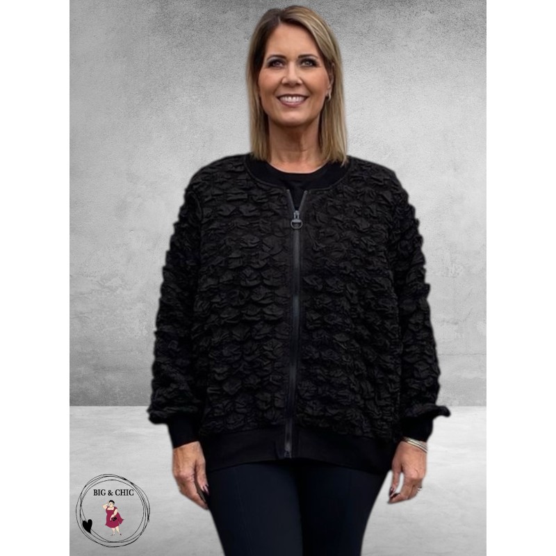 GOZZIP Bomber Jas Elin Zwart