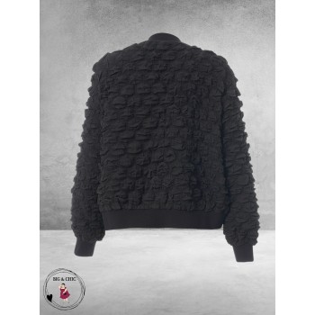 GOZZIP Bomber Jas Elin Zwart