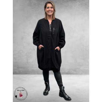 GOZZIP Cardigan Ellinor Black