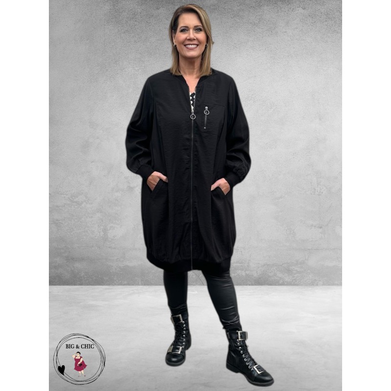 GOZZIP Cardigan Ellinor Black