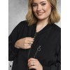 GOZZIP Cardigan Ellinor Black