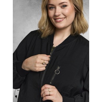 GOZZIP Cardigan Ellinor Black