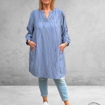 GOZZIP Tuniek JEANA Blue