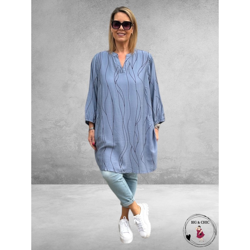 GOZZIP Tuniek JEANA Blue