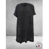 GOZZIP Tuniek Leslie Washed Black