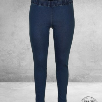 GOZZIP Jeans MAYA LEGGING Dark Blue Denim
