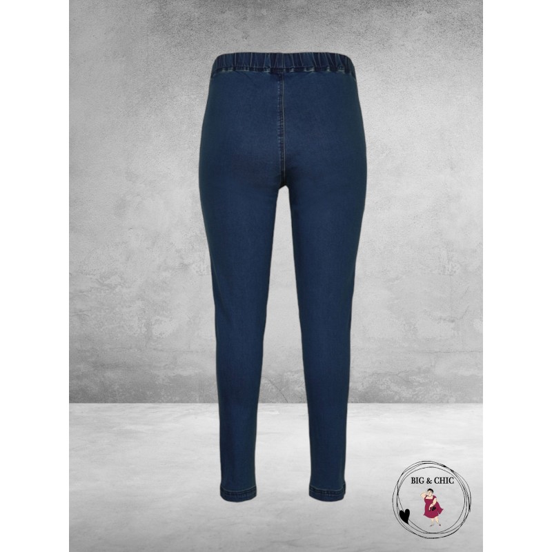 GOZZIP Jeans MAYA LEGGING Dark Blue Denim
