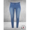 GOZZIP Jeans MAYA LEGGING Light  Blue Denim