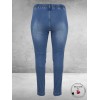 GOZZIP Jeans MAYA LEGGING Light  Blue Denim