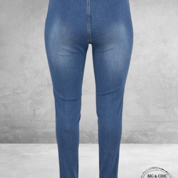 GOZZIP Jeans MAYA LEGGING Light  Blue Denim