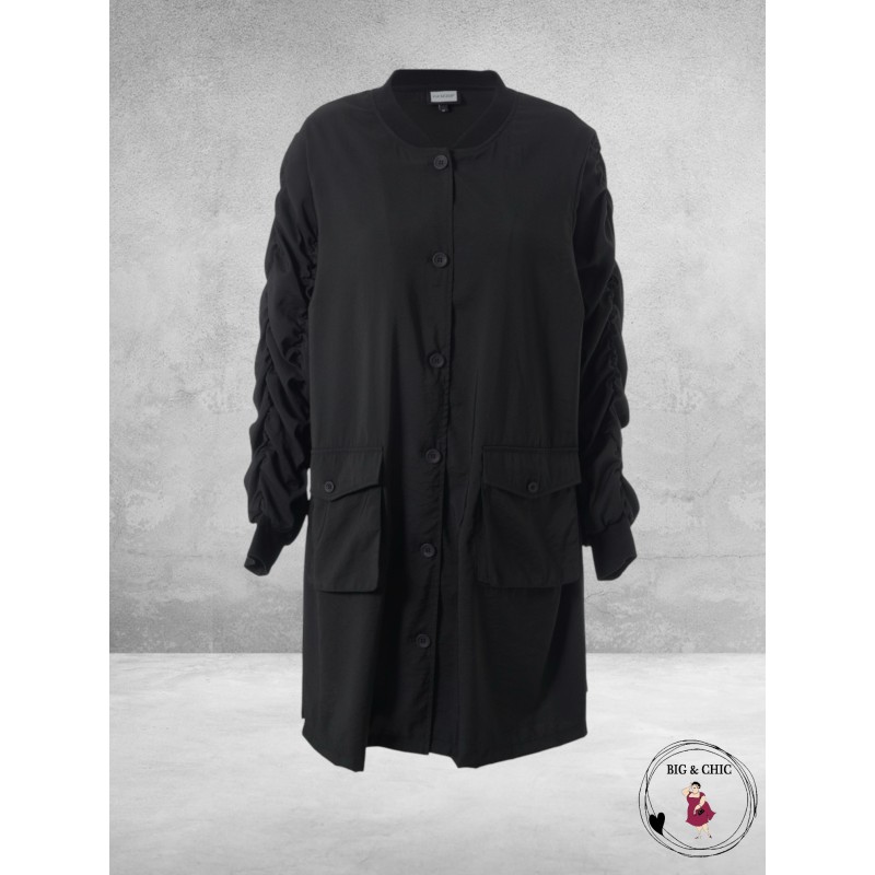 GOZZIP Tuniek/Blouse Idina Zwart