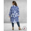 GOZZIP Tuniek/Blouse Ingun Wit/Blauw