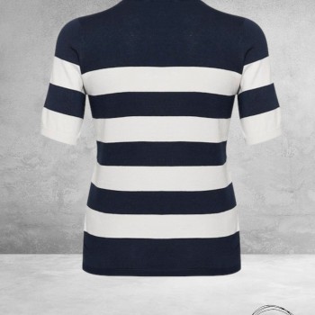 KAFFE CURVE Trui Lizzy Midnight/Chalk 