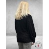 KAFFE CURVE Blouse Tina Lace Zwart