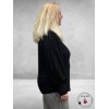 KAFFE CURVE Blouse Tina Lace Zwart
