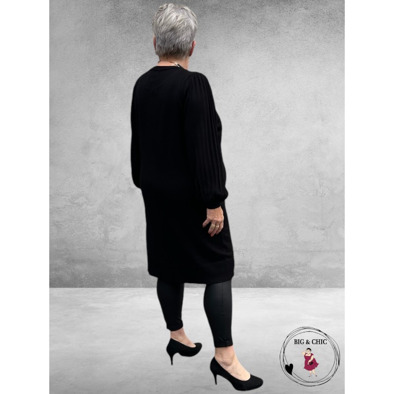 KAFFE CURVE Jurk Loni Black Deep