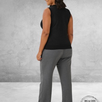 KAFFE CURVE Top Regitta Zwart