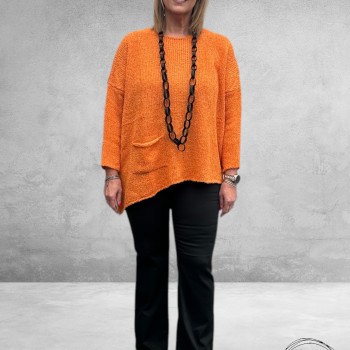 KAFFE CURVE Bootcut Jeans Dina Zwart