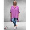 NEW COLLECTION Blouse Hig/Low Lila