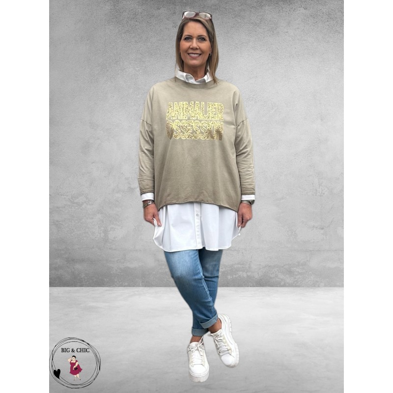 SUNFLOWER Trui Zand/Goud