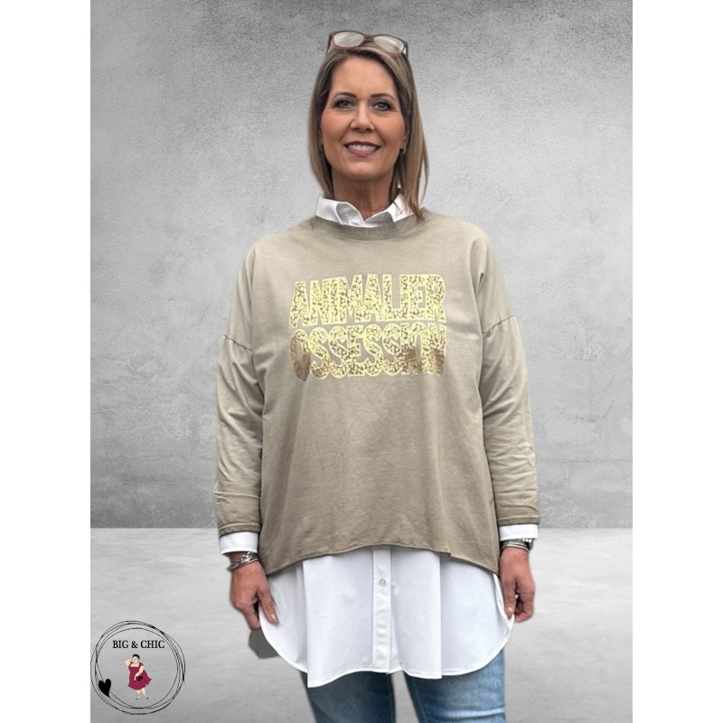 SUNFLOWER Trui Zand/Goud