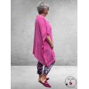 LA CASA Poncho/Tuniek Fuchsia