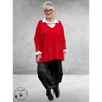 NEW COLLECTION Trui Rood Ster