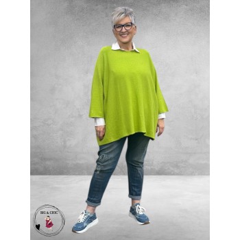 Trui Gebreid Kiwi Groen Oversize