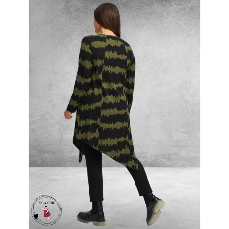 KEKOO Tuniek Olijf Groen/Zwart