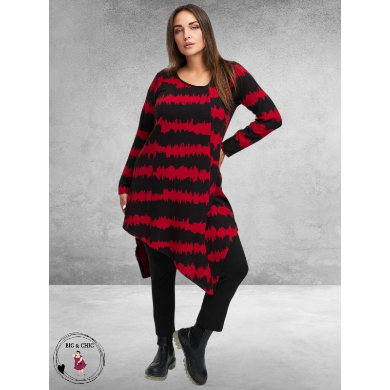 KEKOO Tuniek Rood/Zwart