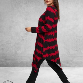 KEKOO Tuniek Rood/Zwart