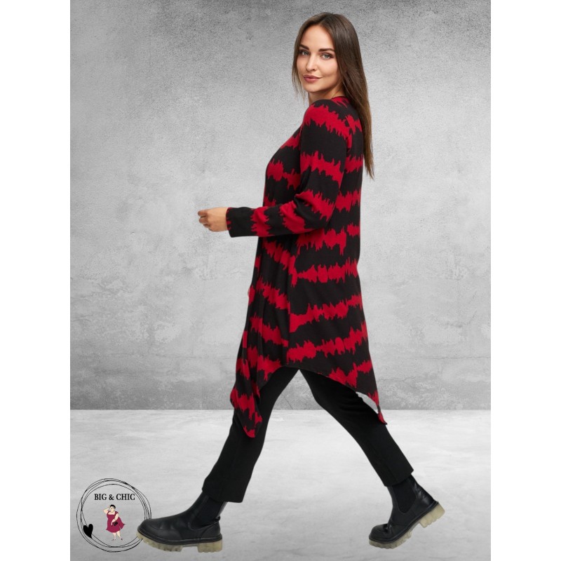 KEKOO Tuniek Rood/Zwart