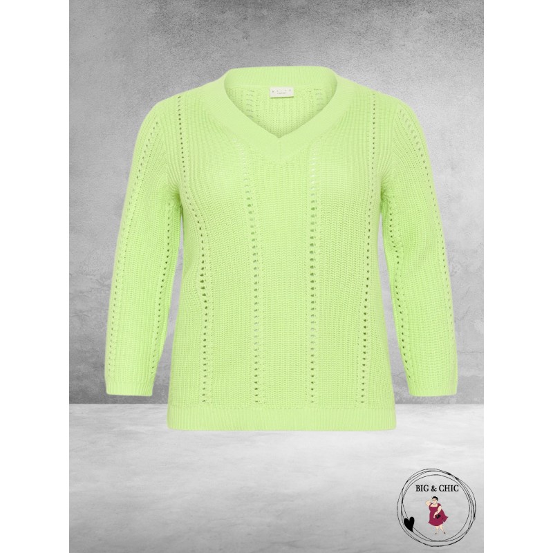 Kaffe Curve Trui Clorry Lettuce green