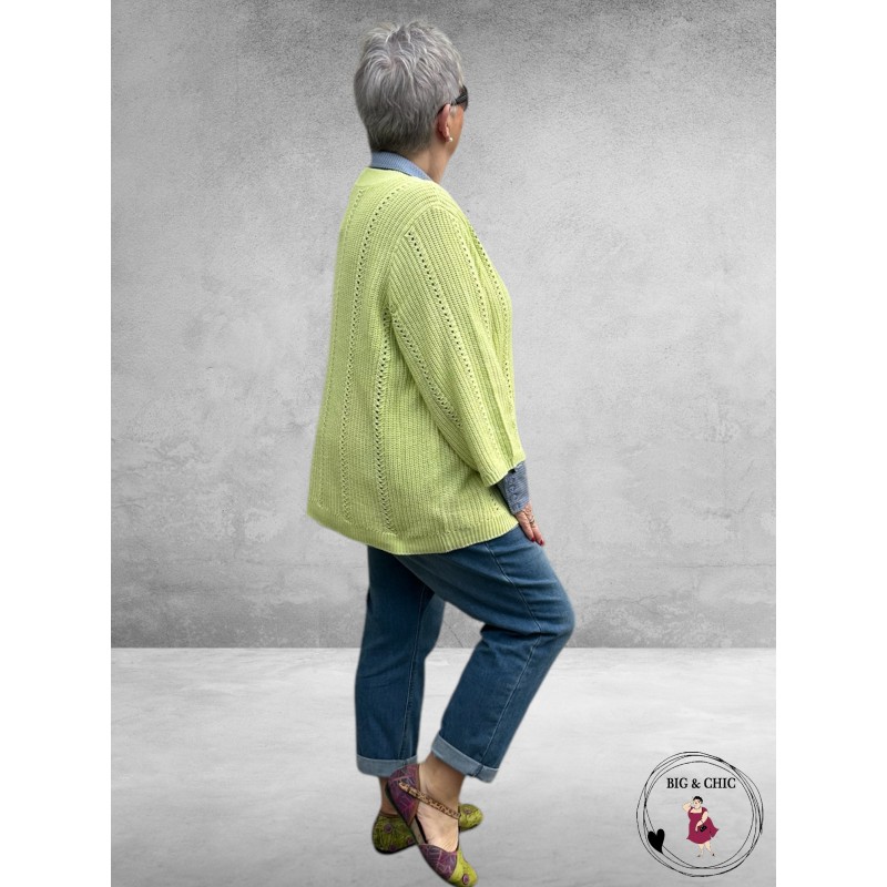 Kaffe Curve Trui Clorry Lettuce green