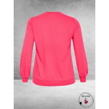 Kaffe Curve Sweatshirt Violi Club 1993