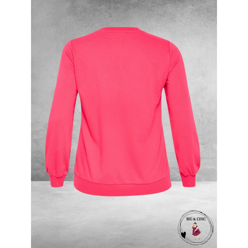 Kaffe Curve Sweatshirt Violi Club 1993