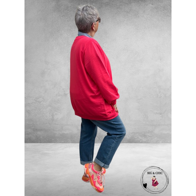 Kaffe Curve Sweatshirt Violi Club 1993